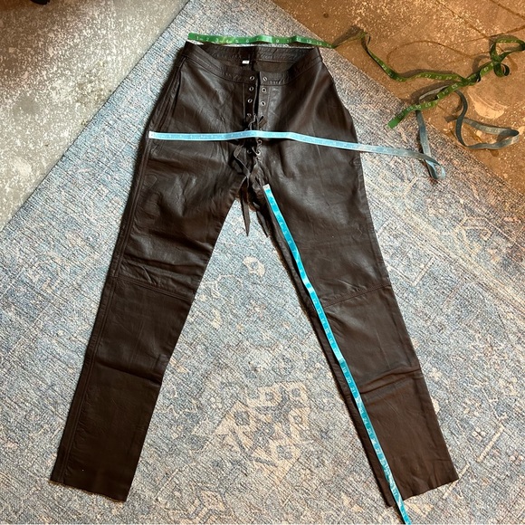 Leather Mystics pants - see measurements for sizing - Picture 2 of 6